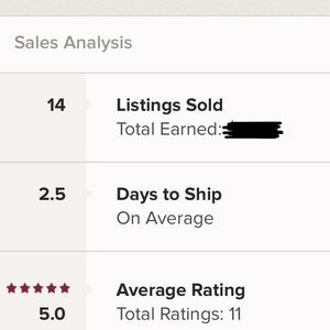 😍💕🙋🏻 POSH STATS